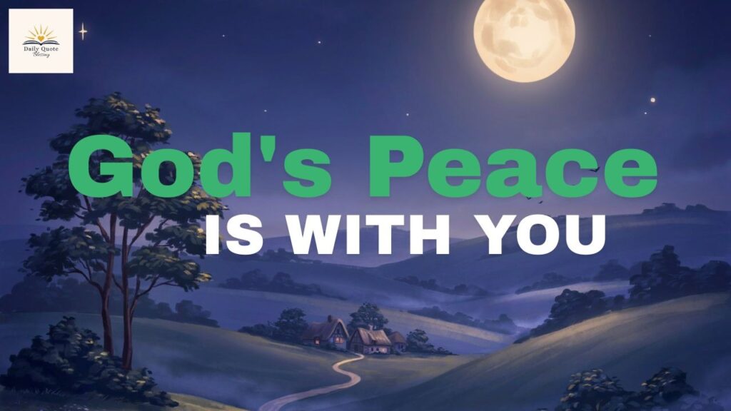 Encouraging good night blessings bringing hope, comfort, and peace after a difficult day