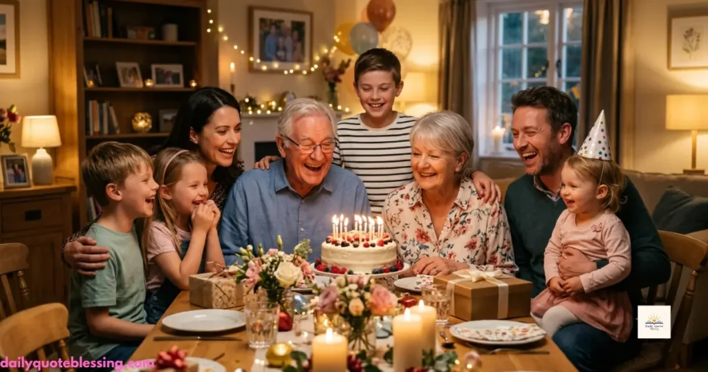 Heartwarming birthday blessings for family celebration