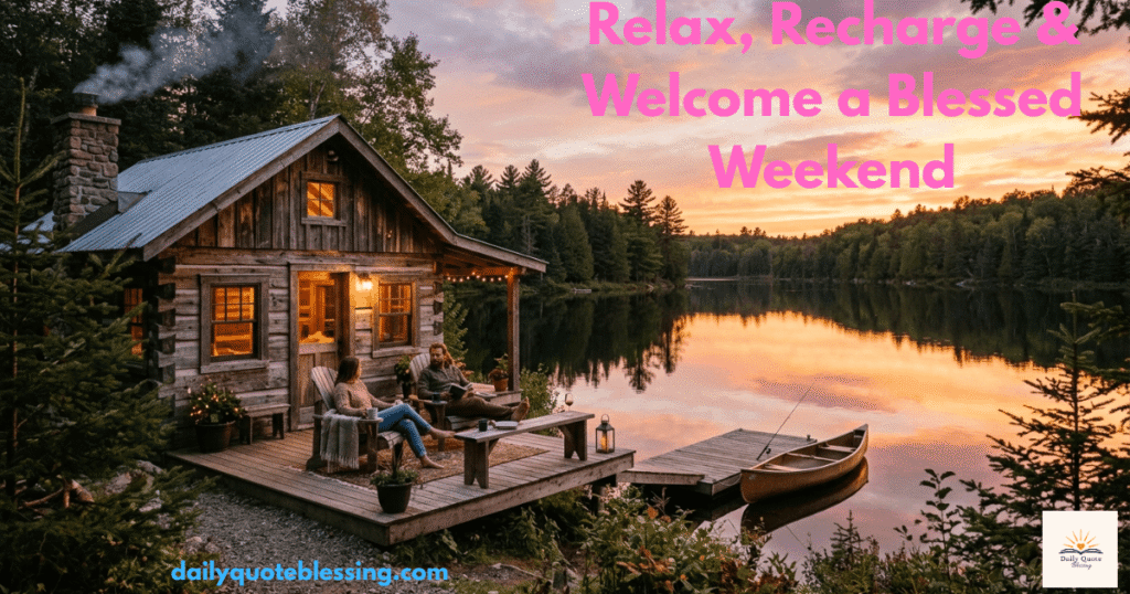 Friday weekend blessings for peace and happiness