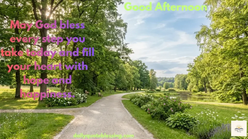 Meaning of good afternoon wishes